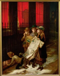Weihnachtssänger, 1889